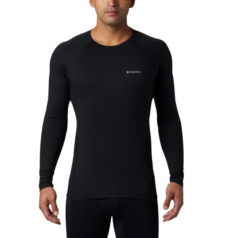Black Men's Columbia Heavyweight Baselayer | QJEUSR-487 - Columbia Outlet Online