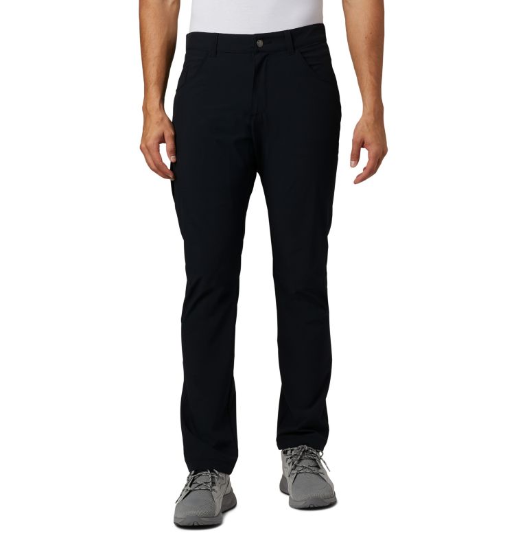 Black Men's Columbia Outdoor Elements Hiking Pants | LRJIFN-304 - Columbia Outlet Online