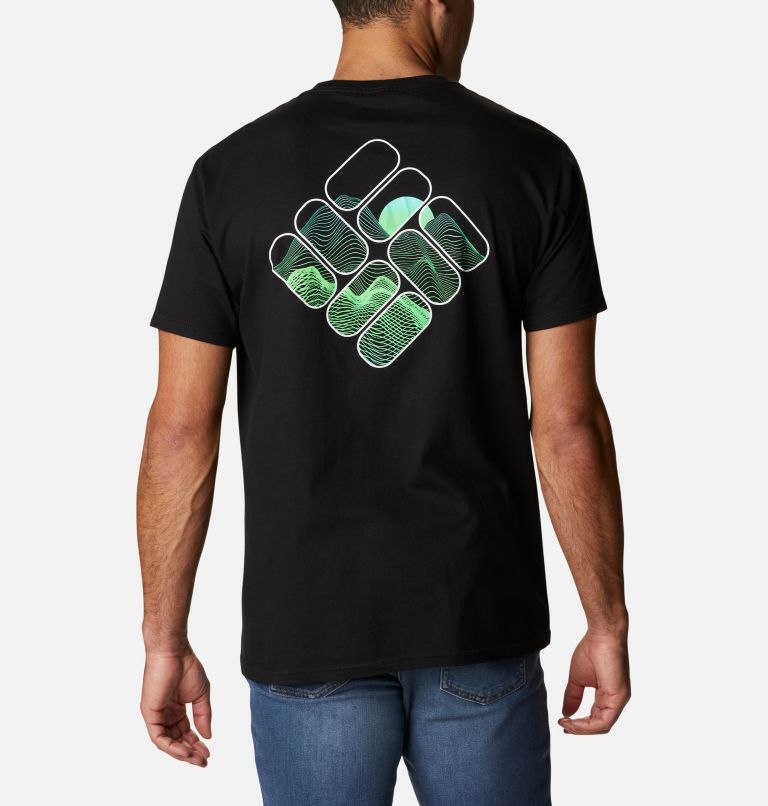 Black Men's Columbia Eternal T-Shirt | OVXZWT-621 - Columbia Outlet Online