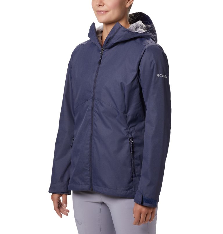 Grey Women's Columbia Rainie Falls Rain Jacket | MDBCQO-794 - Columbia Outlet Online