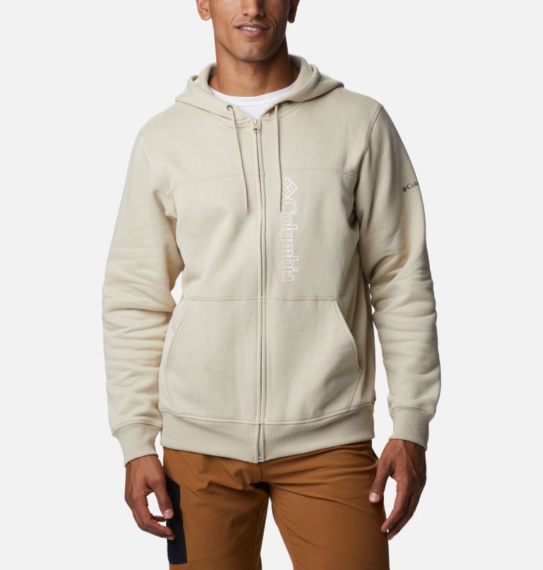 Black Grey Men's Columbia Logo Hoodies | FBGRNM-091 - Columbia Outlet Online