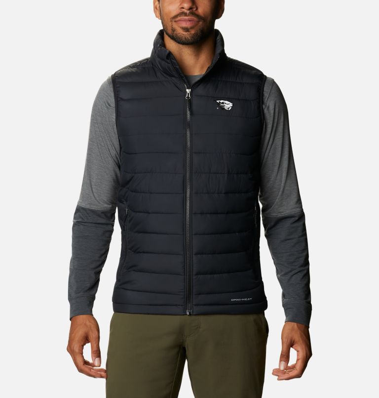 Black Orange Men's Columbia Collegiate Vest | IPOZYS-329 - Columbia Outlet Online