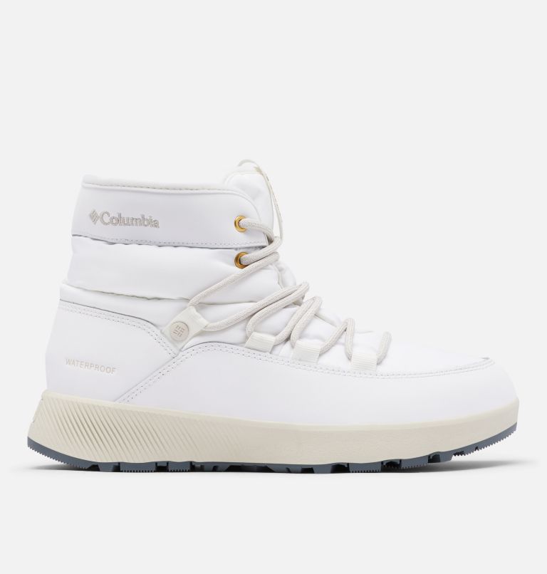 Beige Women's Columbia Omni-Heat Mid Boots | WEBDNT-831 - Columbia Outlet Online