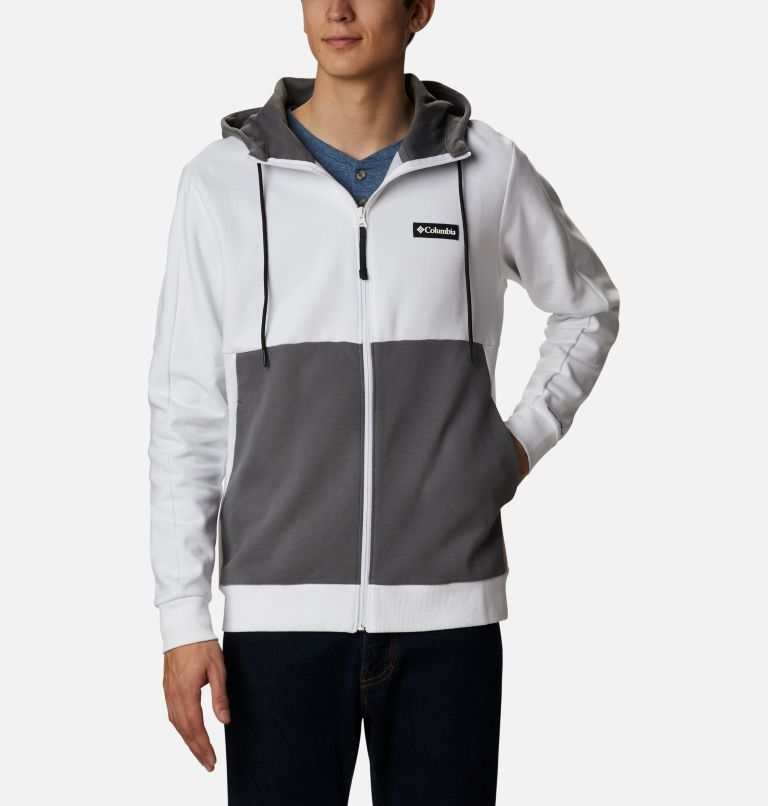 Black White Grey Men's Columbia Omni-Heat Hoodies | HRPBXU-691 - Columbia Outlet Online