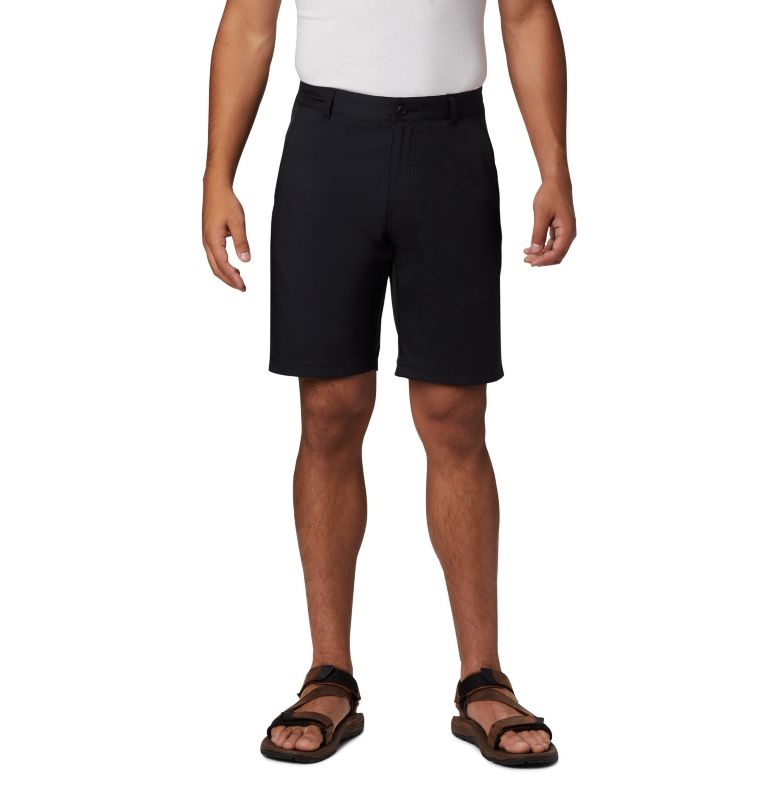 Khaki Men's Columbia Mist Trail Shorts | EBOLWX-748 - Columbia Outlet Online