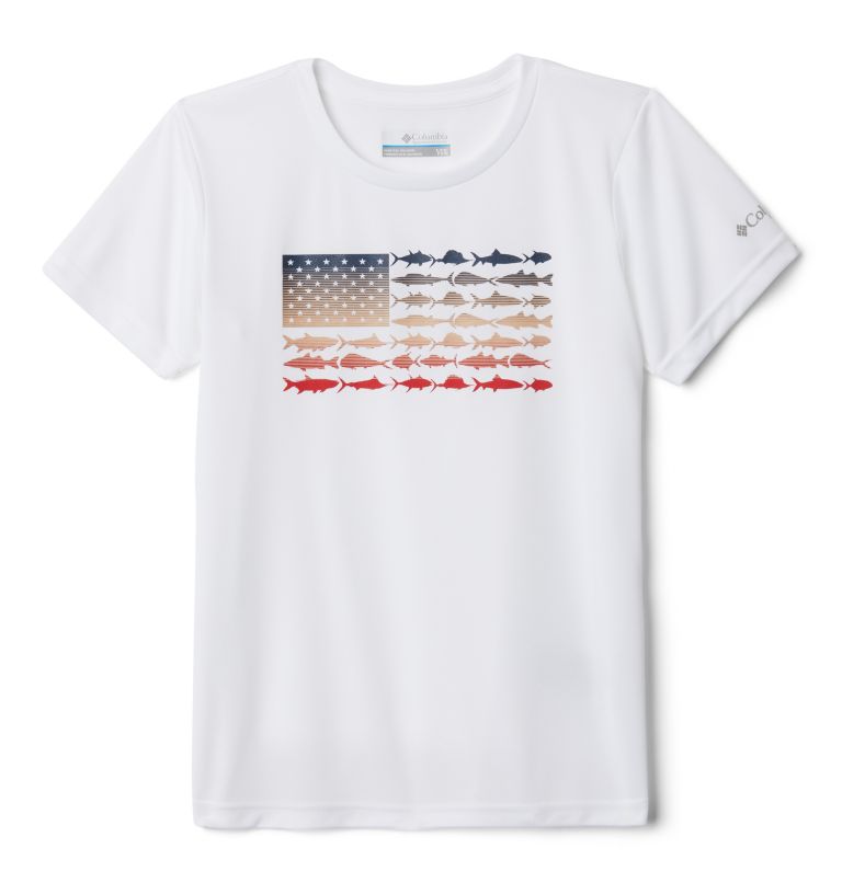 Blue Kids' Columbia PFG Shirts | NAYBGW-586 - Columbia Outlet Online