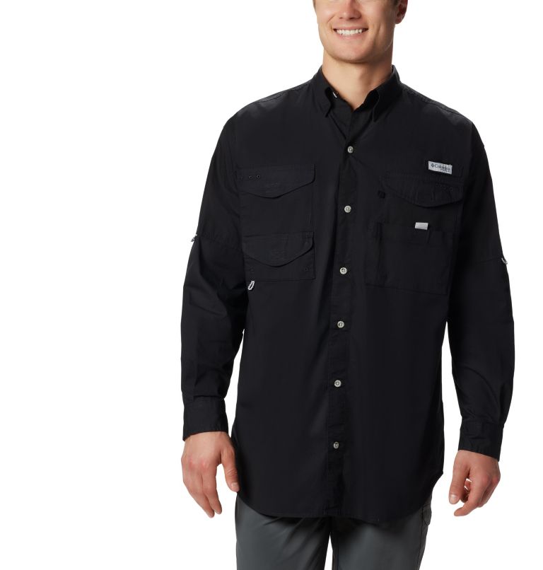 Blue Men's Columbia PFG Bonehead Shirts | RBGDTJ-954 - Columbia Outlet Online