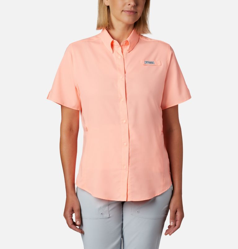 Blue Women's Columbia PFG Tamiami II Shirts | GJKHTV-843 - Columbia Outlet Online