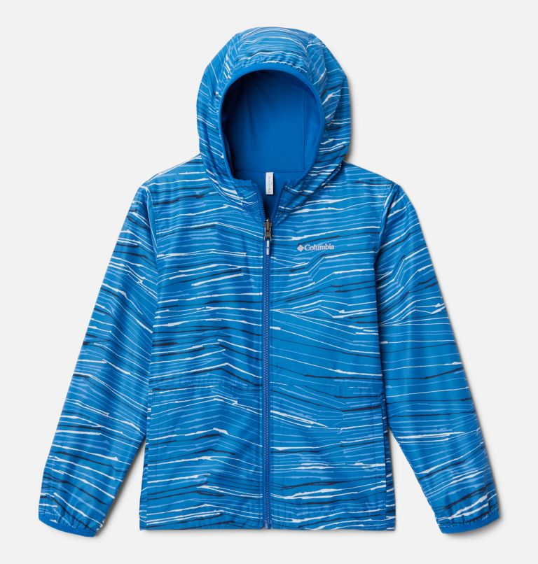 Black Kids' Columbia Pixel Grabber Rain Jacket | IKBHUO-625 - Columbia Outlet Online
