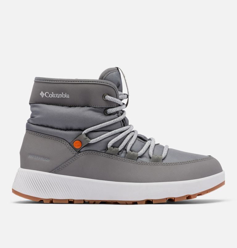 Beige Women's Columbia Omni-Heat Mid Boots | WEBDNT-831 - Columbia Outlet Online