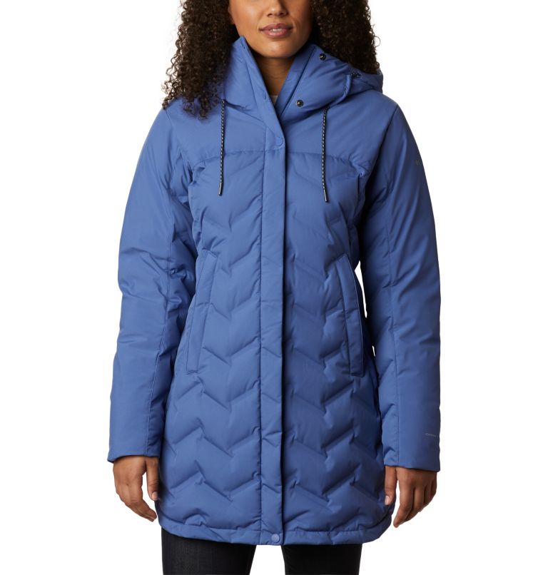 Black Women's Columbia Mountain Croo Down Jacket | GDFWKL-630 - Columbia Outlet Online