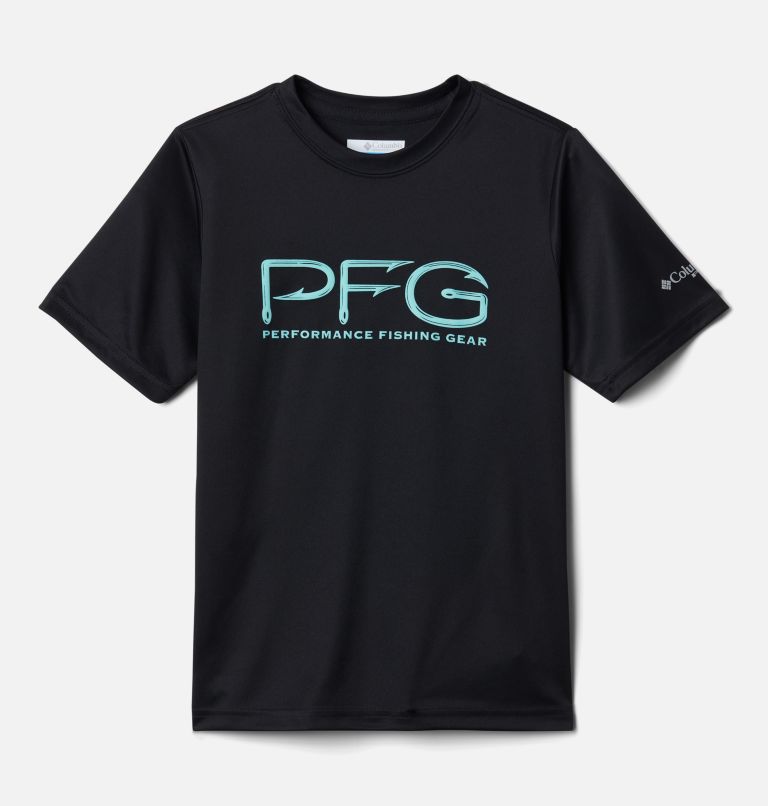 Black Kids' Columbia PFG Shirts | TQYVXJ-087 - Columbia Outlet Online