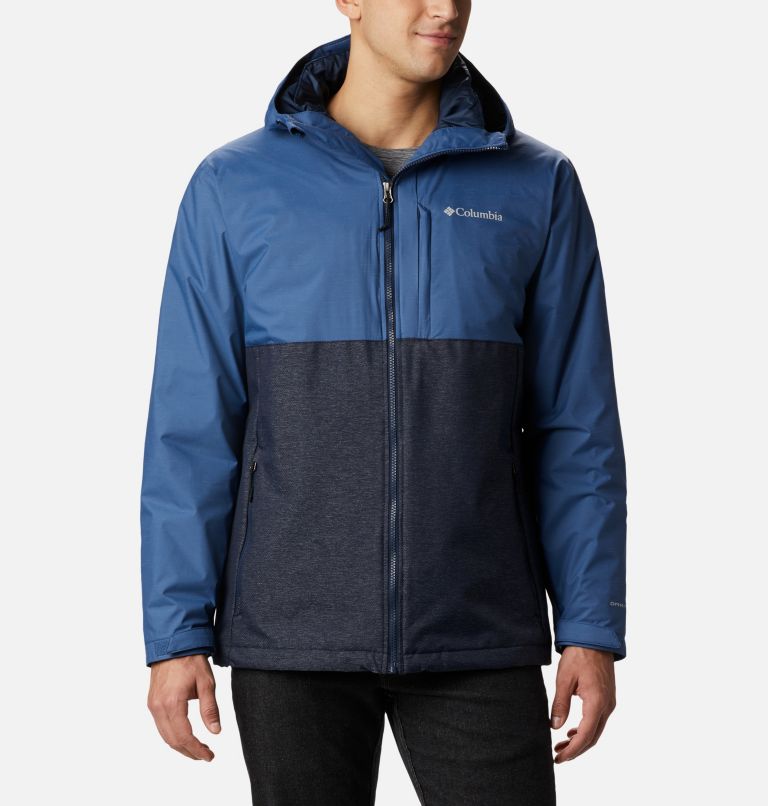 Navy Men's Columbia Ridge Gates Interchange 3 In 1 Jacket | WUAMED-465 - Columbia Outlet Online