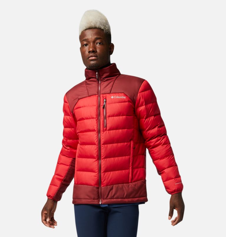 Navy Men's Columbia Autumn Park Down Jacket | CXLGQR-689 - Columbia Outlet Online