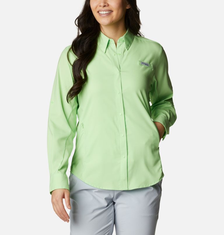 Blue Women's Columbia PFG Tamiami II Shirts | GJKHTV-843 - Columbia Outlet Online