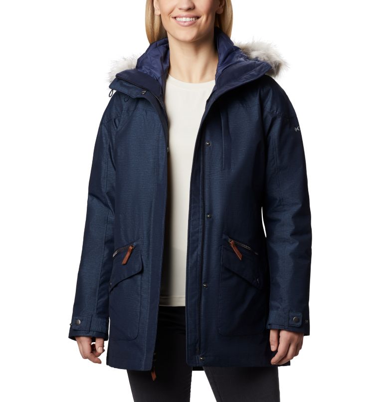 Blue Women's Columbia Coats Interchange 3 In 1 Jacket | OAMWLS-634 - Columbia Outlet Online
