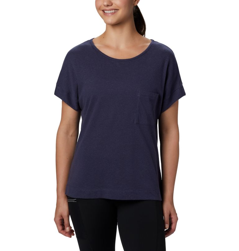 Blue Women's Columbia Summer Chill T-Shirt | SIGBKO-285 - Columbia Outlet Online