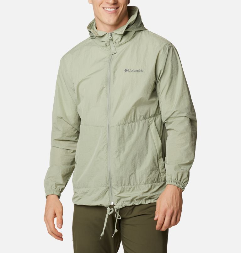 Green Men's Columbia Garside Windbreaker | VLJDZO-782 - Columbia Outlet Online