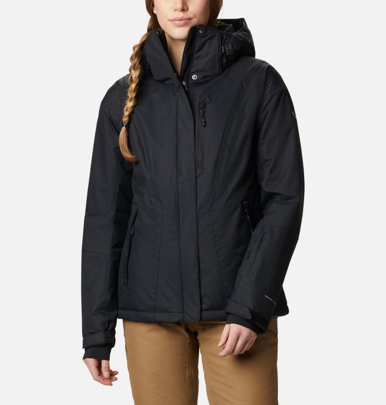 Black Women's Columbia Last Tracks Ski Jacket | ZCOSUH-196 - Columbia Outlet Online