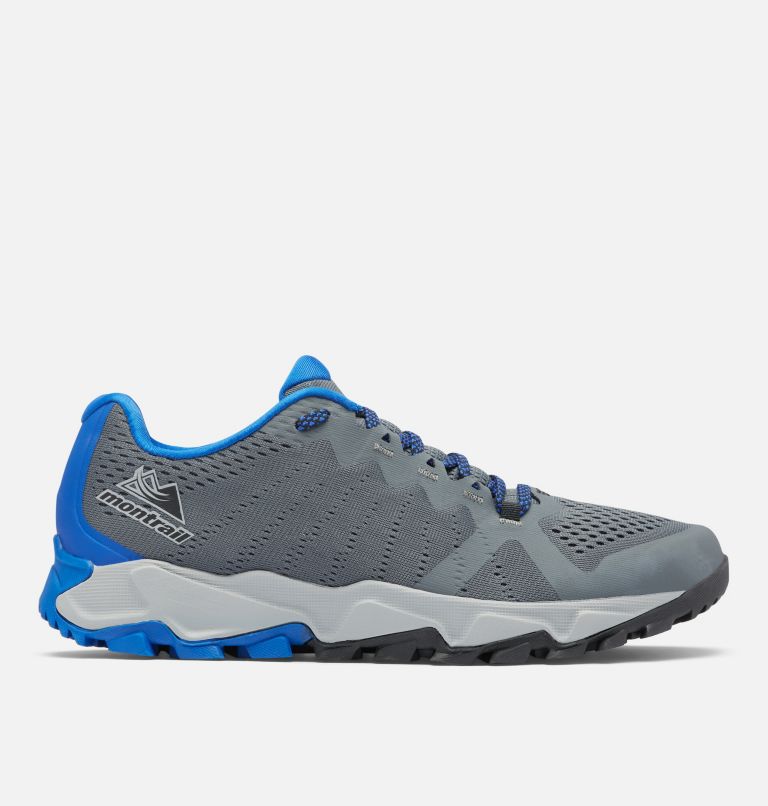 Grey Blue Men's Columbia Trans Alps F.K.T. III Trail Running Shoes | QJLIUS-510 - Columbia Outlet Online