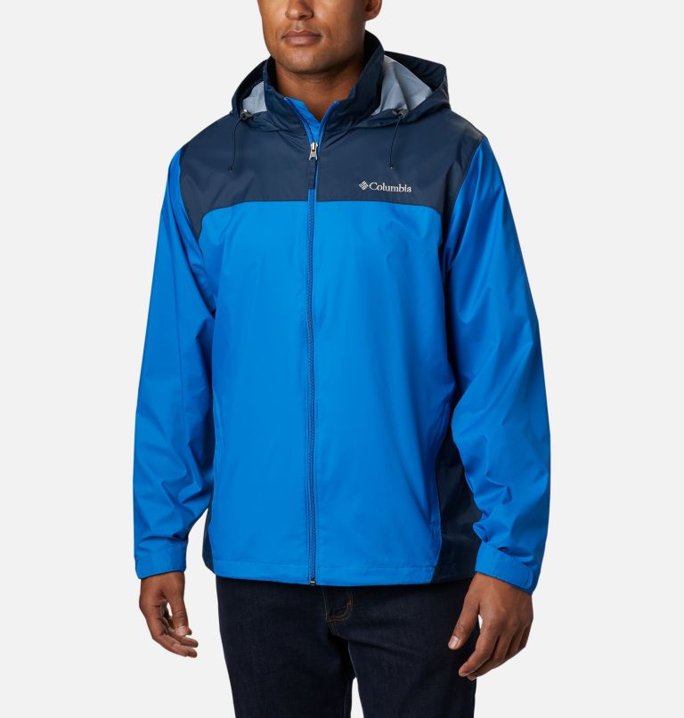 Grey Men's Columbia Glennaker Lake Rain Jacket | FGRZBS-625 - Columbia Outlet Online