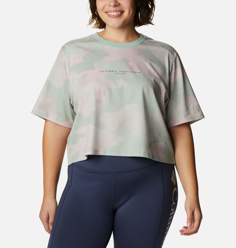 Orange Women's Columbia Sun Trek T-Shirt | EFBSNX-476 - Columbia Outlet Online