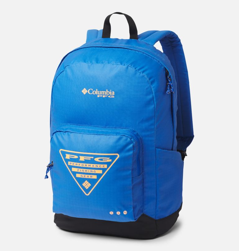 Black Green Kids' Columbia PFG Zigzag 22L Backpacks | JNXIPS-248 - Columbia Outlet Online