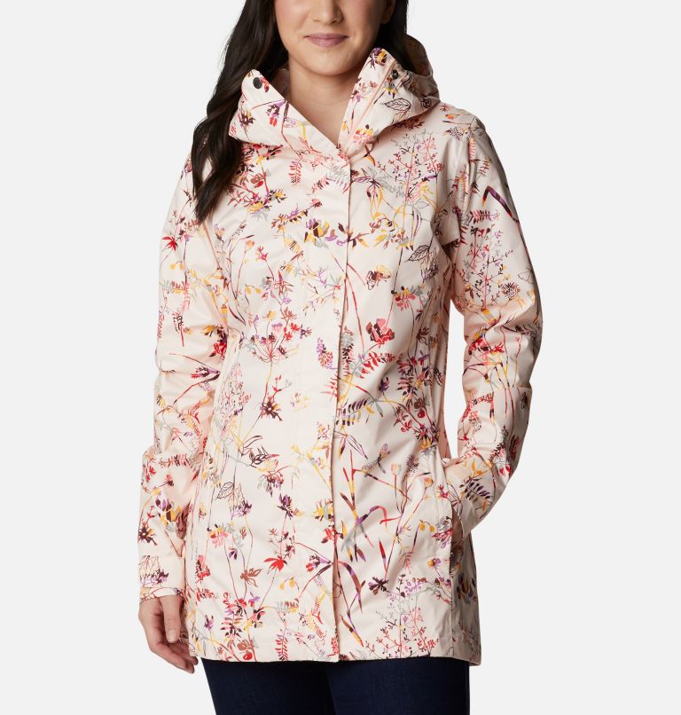 Navy Women's Columbia Splash A Little II Rain Jacket | VSMEHB-451 - Columbia Outlet Online