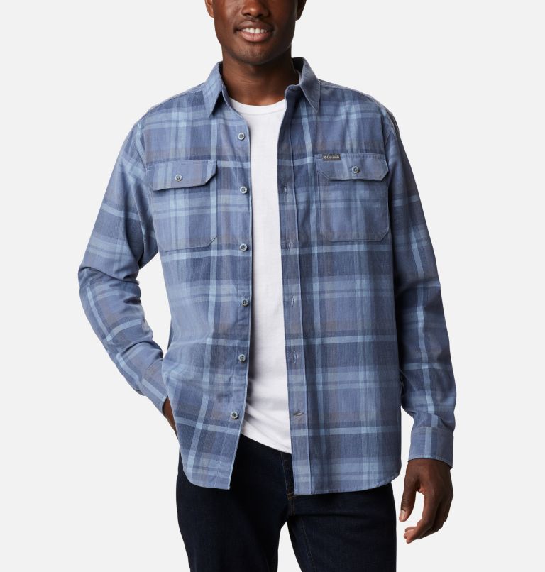 Blue Men's Columbia Flare Gun Shirts | OMAJYV-052 - Columbia Outlet Online