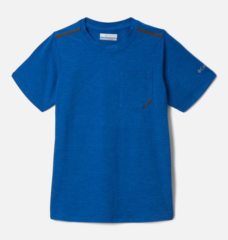 Blue Kids' Columbia Tech Trek Shirts | MYVTIK-974 - Columbia Outlet Online