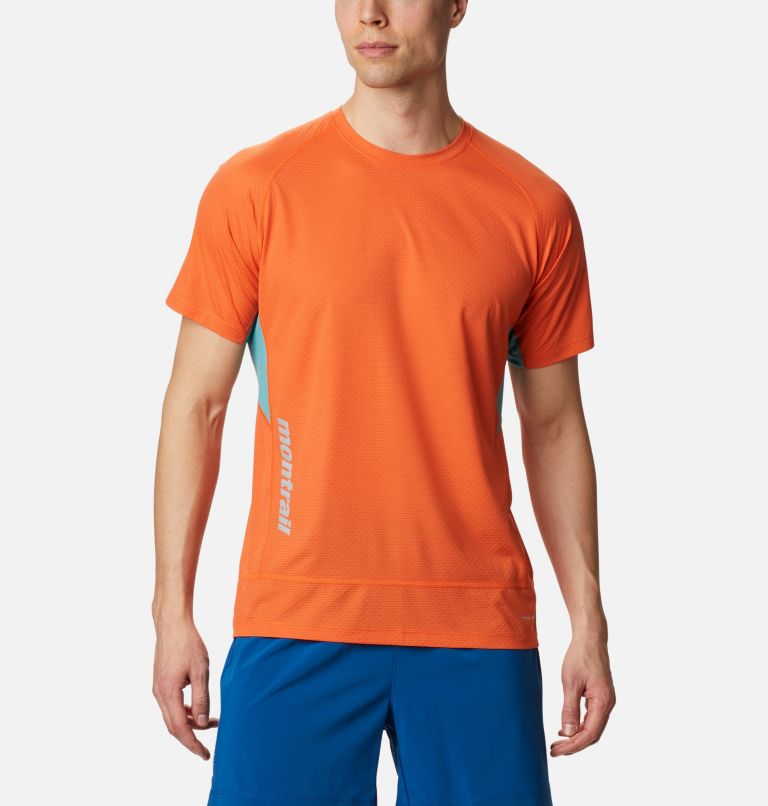 Orange Men's Columbia Titan Ultra II T-Shirt | IOUCKB-527 - Columbia Outlet Online