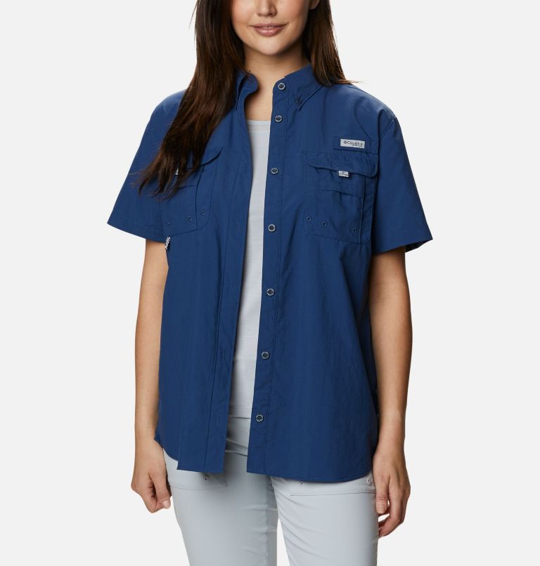Black Women's Columbia PFG Bahama Shirts | WTCNMB-124 - Columbia Outlet Online