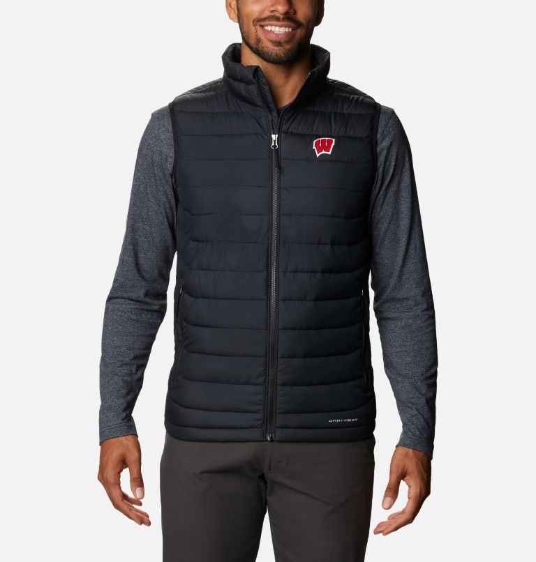 Black Orange Men's Columbia Collegiate Vest | IPOZYS-329 - Columbia Outlet Online