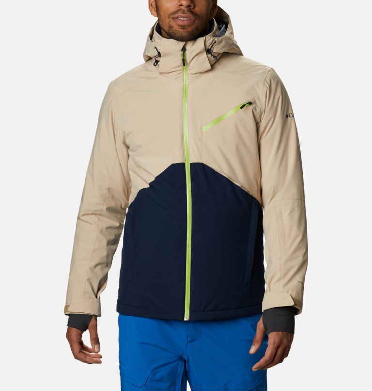 Navy Khaki Men's Columbia Powder 8s Ski Jacket | OLSGIC-796 - Columbia Outlet Online