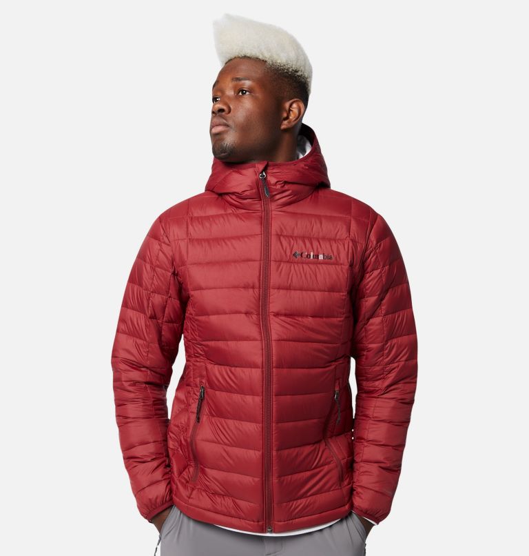Black Men's Columbia Voodoo Falls 590 Puffer Jacket | BVNZSE-469 - Columbia Outlet Online
