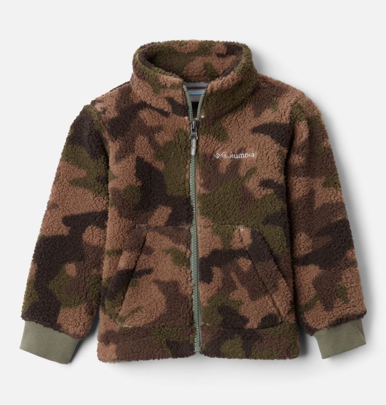 Khaki Kids' Columbia Rugged Ridge Sherpa Fleece Jacket | RZGOVB-659 - Columbia Outlet Online