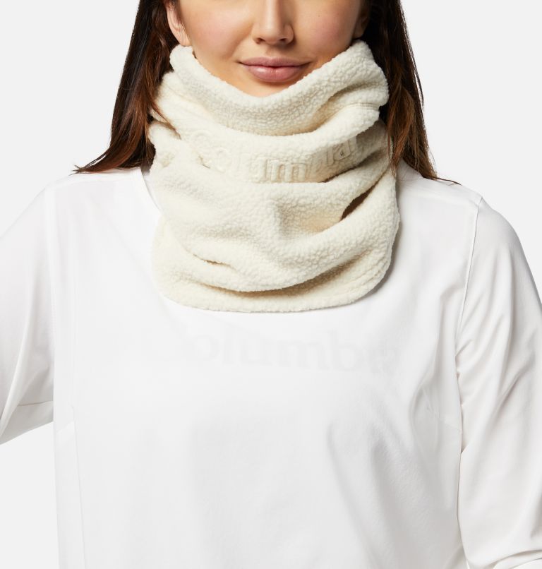 White Women's Columbia Omni-Heat Scarves | ZQVTGN-234 - Columbia Outlet Online