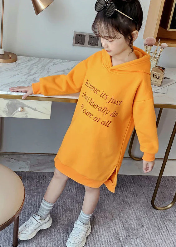 DIY Yellow Hooded Patchwork Warm Fleece Baby Girls Sweatshirts Dress Winter - republicanstateiDIY Yellow Hooded Patchwork Warm Fleece Baby Girls Sweatshirts Dress Winter - republicanstatei