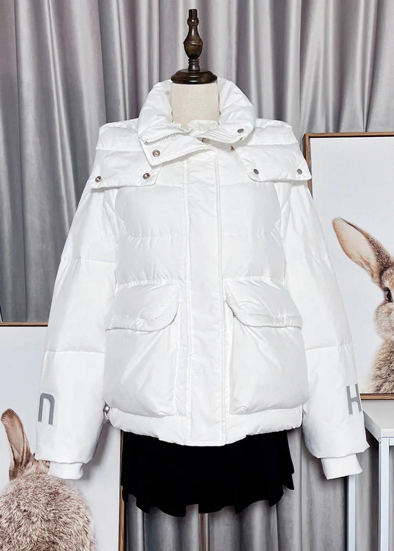 Modern Green Peter Pan Collar Zippered Button Remvable Hooded Duck Down Filled Down Coat Winter - republicanstateiModern Green Peter Pan Collar Zippered Button Remvable Hooded Duck Down Filled Down Coat Winter - republicanstatei