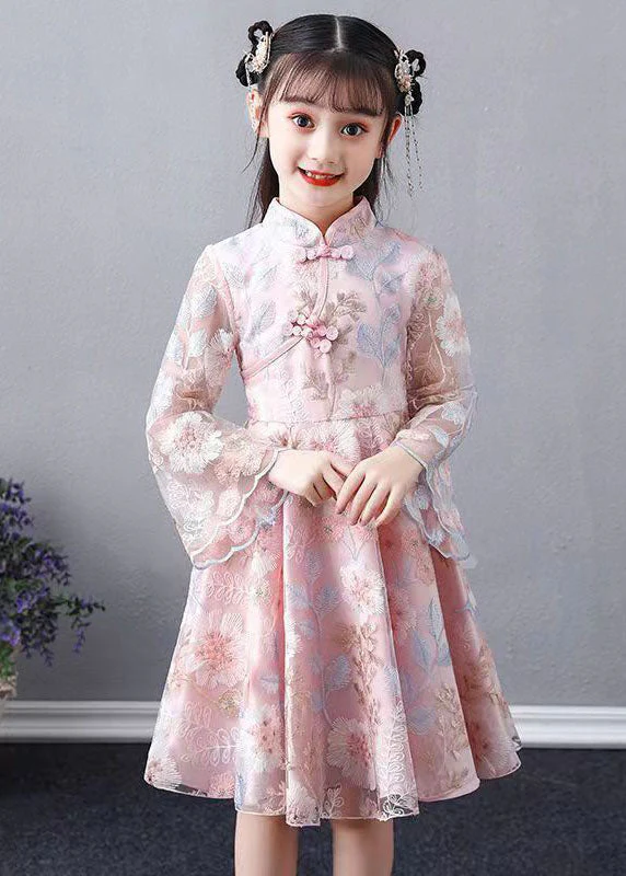 Chic White Embroideried Patchwork Hollow Out Tulle Girls Maxi Dress Long Sleeve - republicanstateiChic White Embroideried Patchwork Hollow Out Tulle Girls Maxi Dress Long Sleeve - republicanstatei