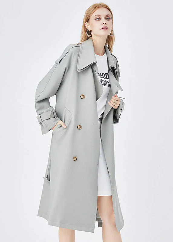 Chic Apricot Double-layer Collar Double Breast Cotton Cinch Trench Spring - republicanstateiChic Apricot Double-layer Collar Double Breast Cotton Cinch Trench Spring - republicanstatei