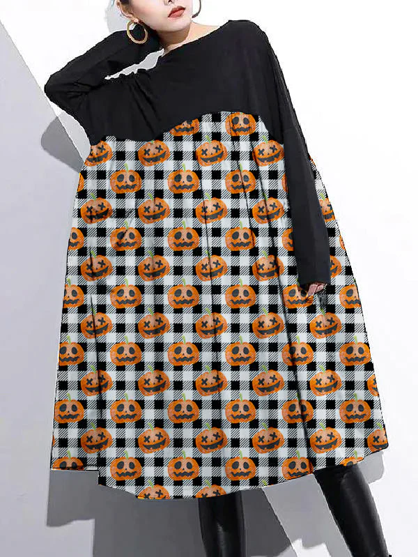 Elegant Cinched o neck Cotton clothes For Women Tutorials Black-pumpkin Dresses - republicanstateiElegant Cinched o neck Cotton clothes For Women Tutorials Black-pumpkin Dresses - republicanstatei
