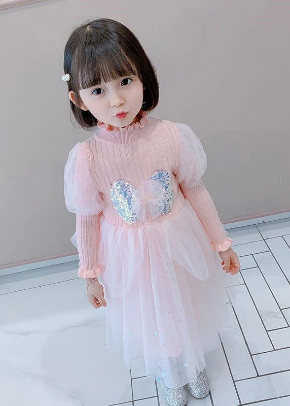 Cute Purple Ruffled Sequins Patchwork Warm Fleece Kids Girls Dress Winter - republicanstateiCute Purple Ruffled Sequins Patchwork Warm Fleece Kids Girls Dress Winter - republicanstatei