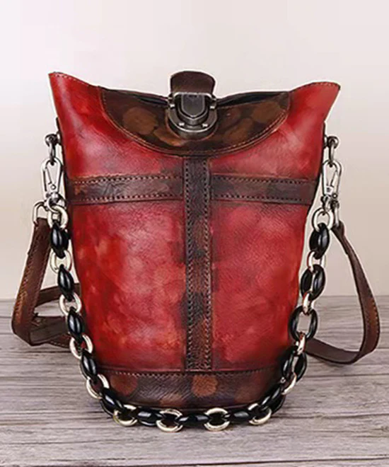 Organic Yellow Manual drip painting Paitings Calf Leather Messenger Bag - republicanstateiOrganic Yellow Manual drip painting Paitings Calf Leather Messenger Bag - republicanstatei
