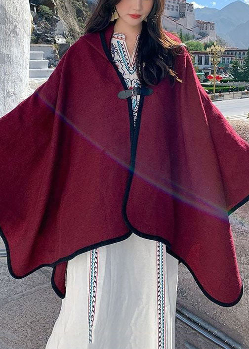 Handmade Orange Asymmetrical Design Oversized Cashmere Coats Cloak Sleeves - republicanstateiHandmade Orange Asymmetrical Design Oversized Cashmere Coats Cloak Sleeves - republicanstatei