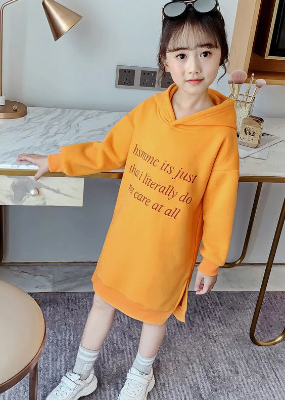 DIY Yellow Hooded Patchwork Warm Fleece Baby Girls Sweatshirts Dress Winter - republicanstateiDIY Yellow Hooded Patchwork Warm Fleece Baby Girls Sweatshirts Dress Winter - republicanstatei