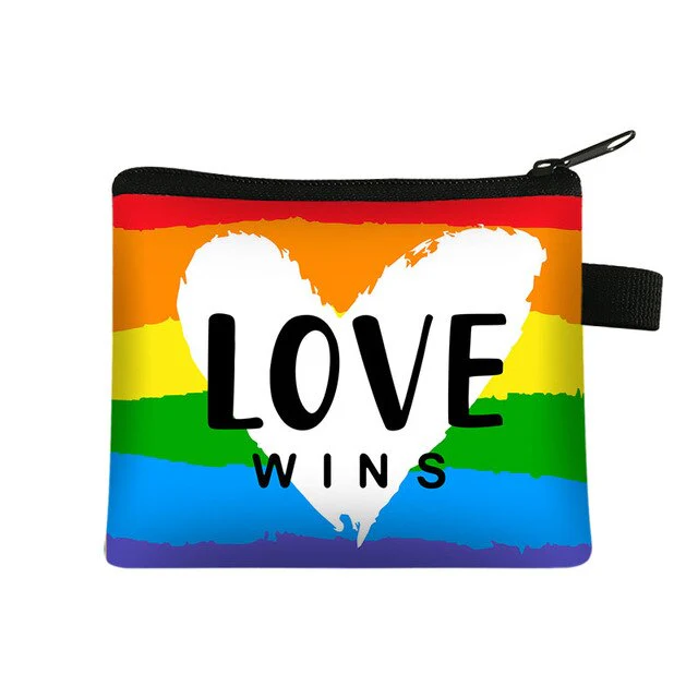 Love Wins Coin Purse - republicanstateiLove Wins Coin Purse - republicanstatei