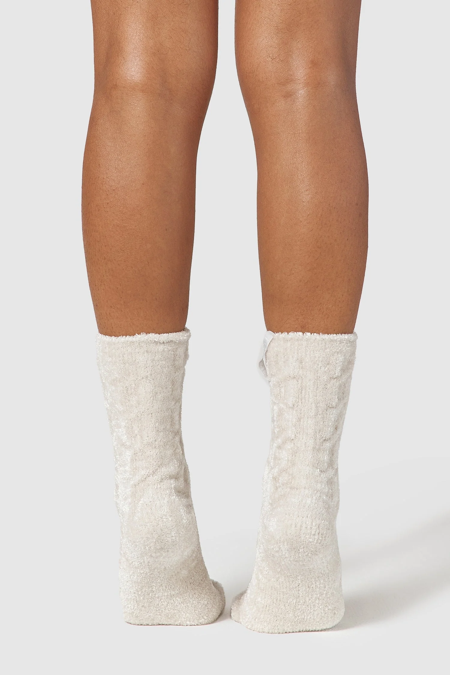 Chenille Knitted Socks - Pearl - republicanstateiChenille Knitted Socks - Pearl - republicanstatei