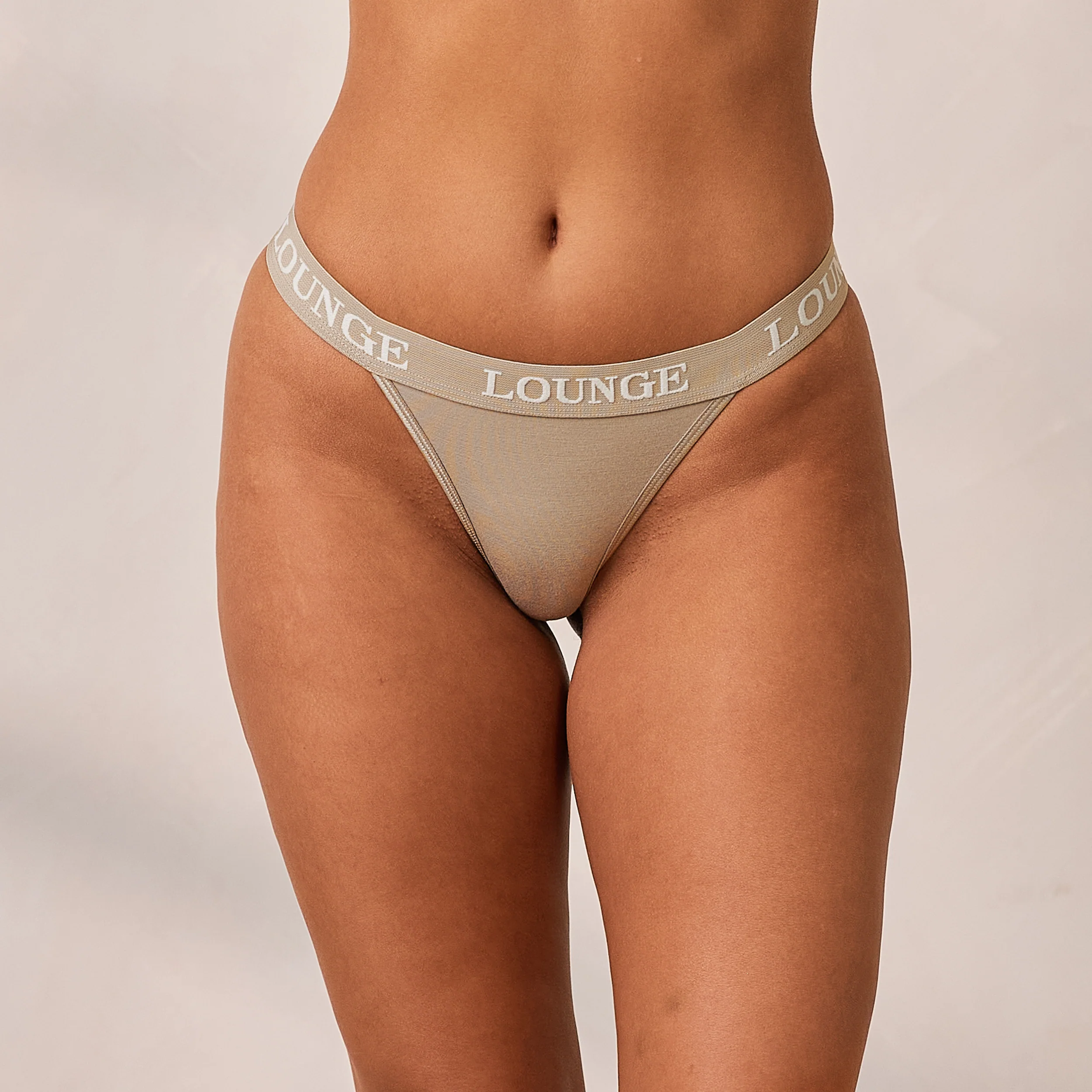 Bamboo Triangle Thong - Oat - republicanstateiBamboo Triangle Thong - Oat - republicanstatei