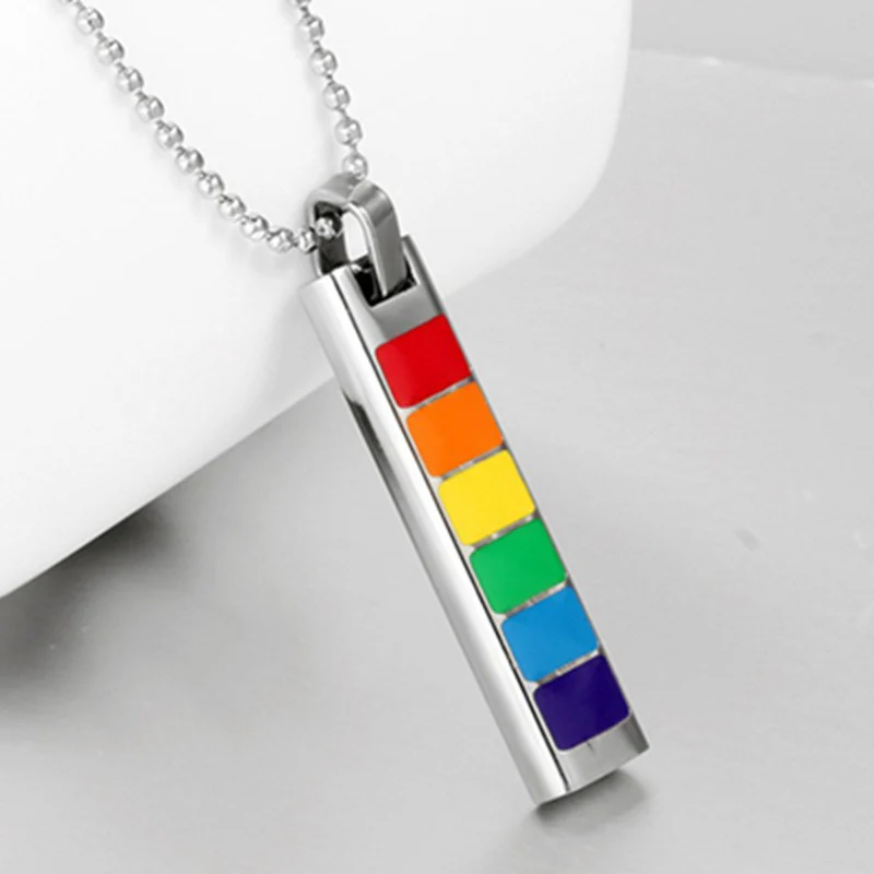Rainbow Pendant Necklace - republicanstateiRainbow Pendant Necklace - republicanstatei